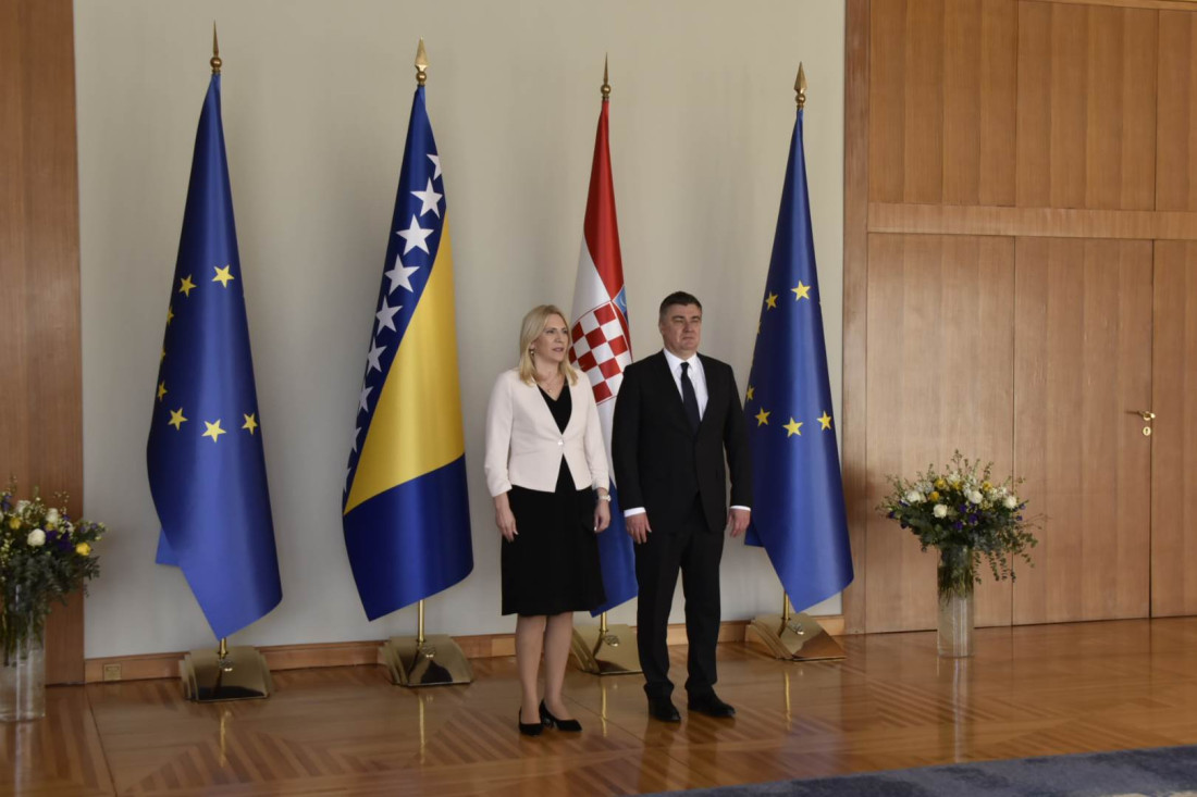 Željka Cvijanović i Zoran Milanović- Zajednički cilj obje države je mir i sigurnost u regionu