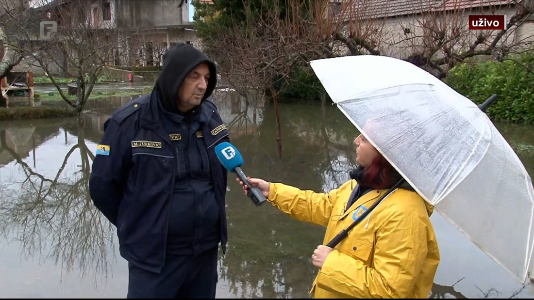 Poplave u Čapljini: Dobro je što puše sjeverni vjetar – kad je južni, more gura Neretvu nazad