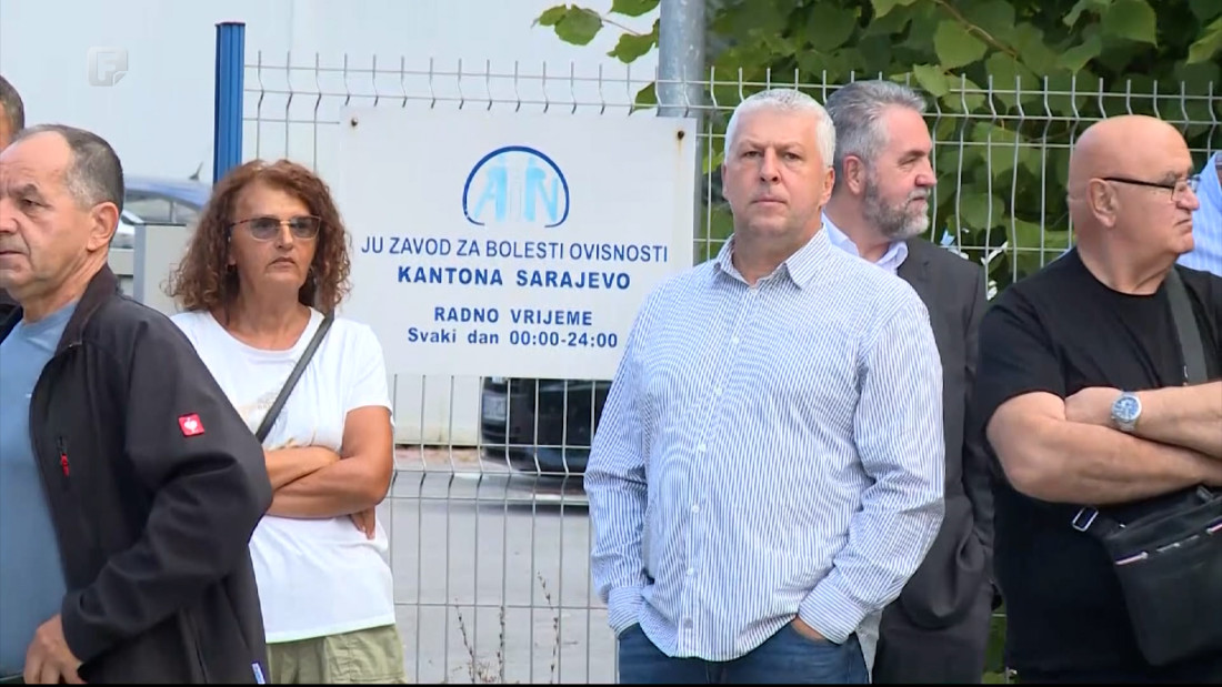 Protest zbog prebacivanja Metadonskog centra u Nahorevsku ulicu