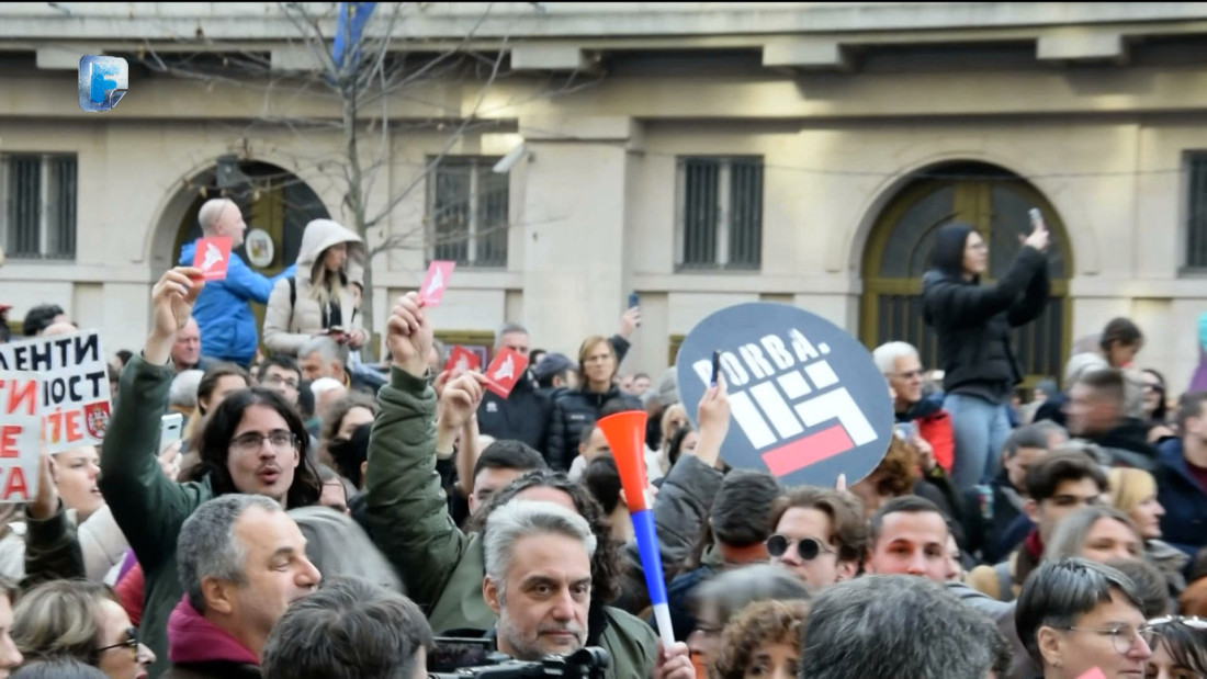 U Beogradu održan posljednji ovogodišnji protest inicijative ProGlas