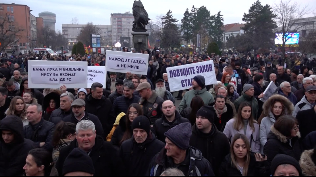 Poruka protesta: Ne trebaju samo Bijeljina i Banja Luka ulagati u razvoj drugih lokalnih zajednica