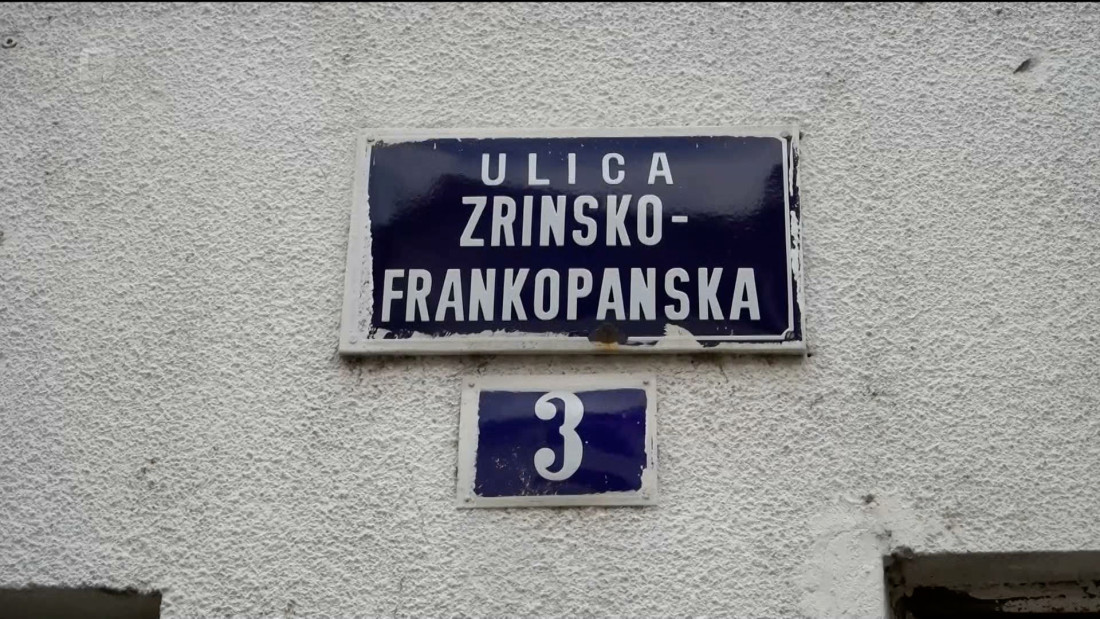 Čapljina: Dio Zrinjsko-Frankopanske postaje Ulica srebreničkih žrtava genocida