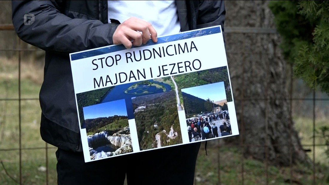 Mještani Jezera poručili - ne žele rudarenje u svom mjestu
