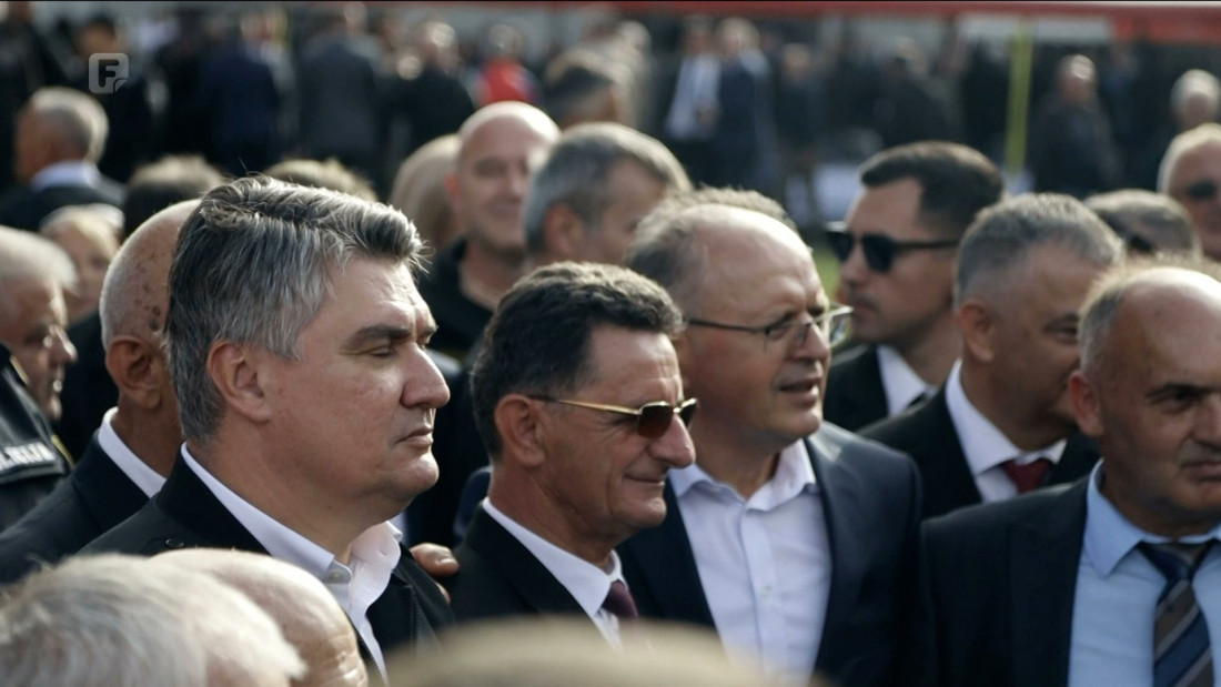 Milanović u BiH, Sarajevo zaobišao, u Kupresu na bini i ratni zločinac