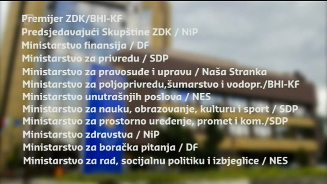 U ZDK-u dogovorena programska koalicija "šestorke"