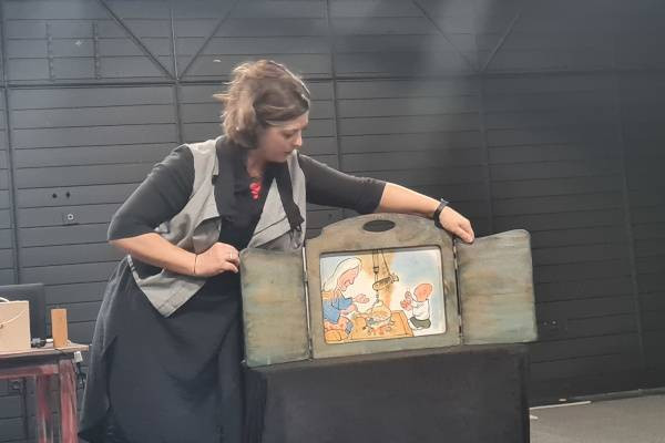 U Bosanskom narodnom pozorištu Zenica održana dramsko-pedagoška radionica "Kamišibaj"