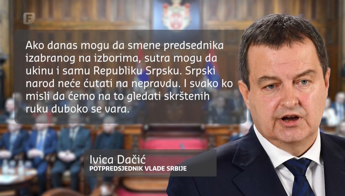 Iz Srbije potpora Dodiku, oglasili se Vučević i Dačić