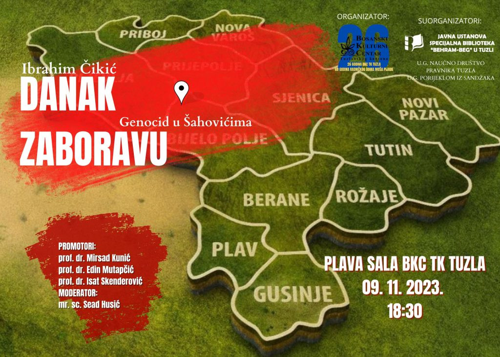 U susret promociji romana Ibrahima Čikića "Danak zaboravu"