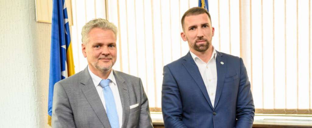 Susret ministra Delića sa Johannom Sattlerom