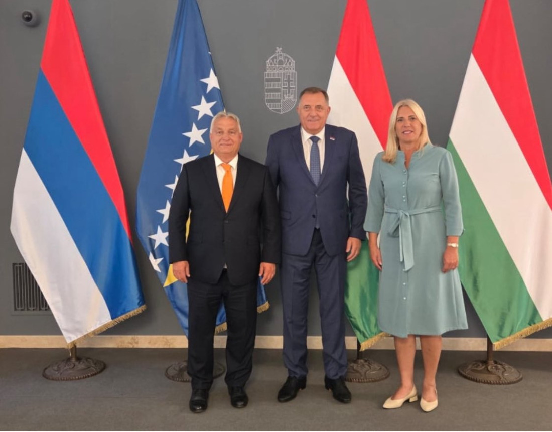 Dodik i Cvijanović s Orbanom: RS ima pouzdane prijatelje u Mađarskoj