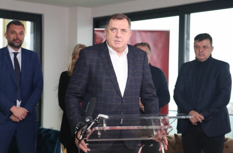 Dodik: SNSD, Osmorka i HDZ - struktura koja će formirati vlast na nivou BiH