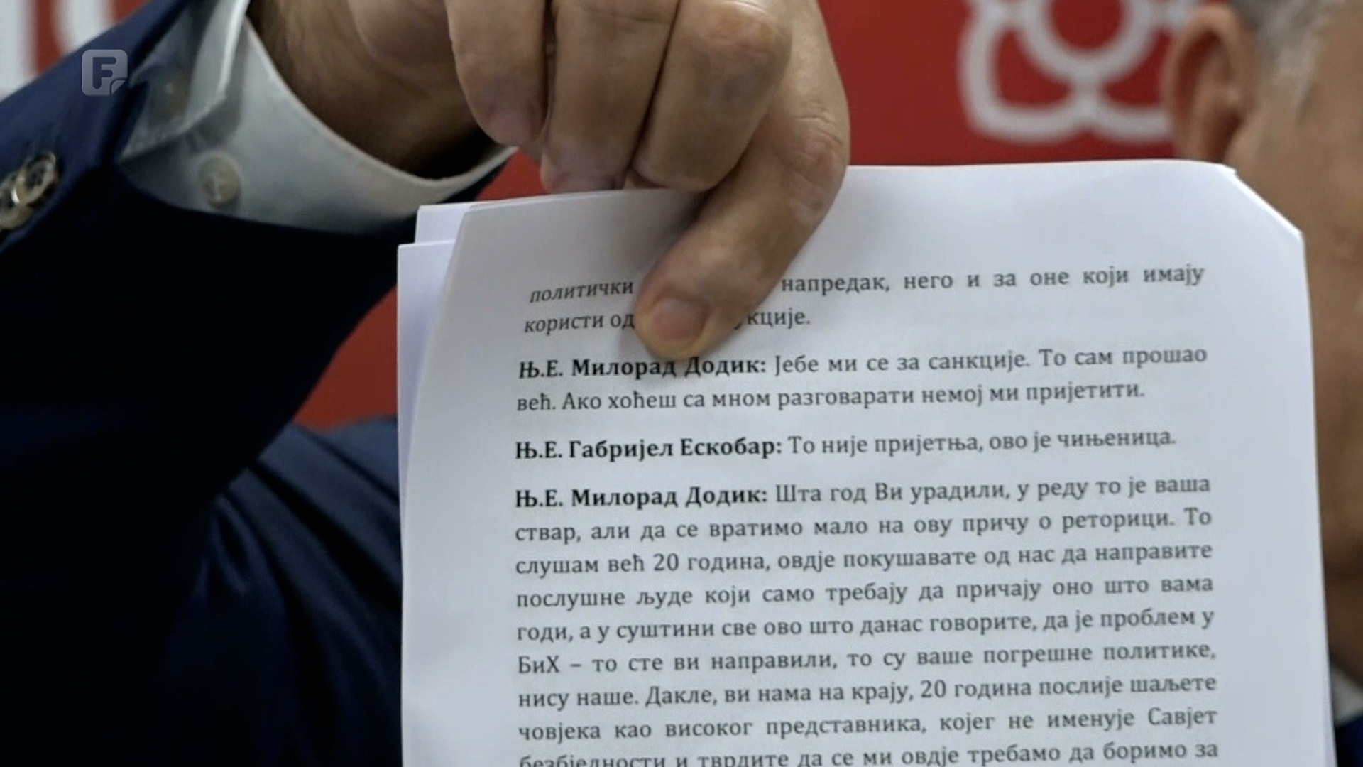 Šarović: Zbog Dodikove inicijative RS može postati unutrašnji i međunarodni problem