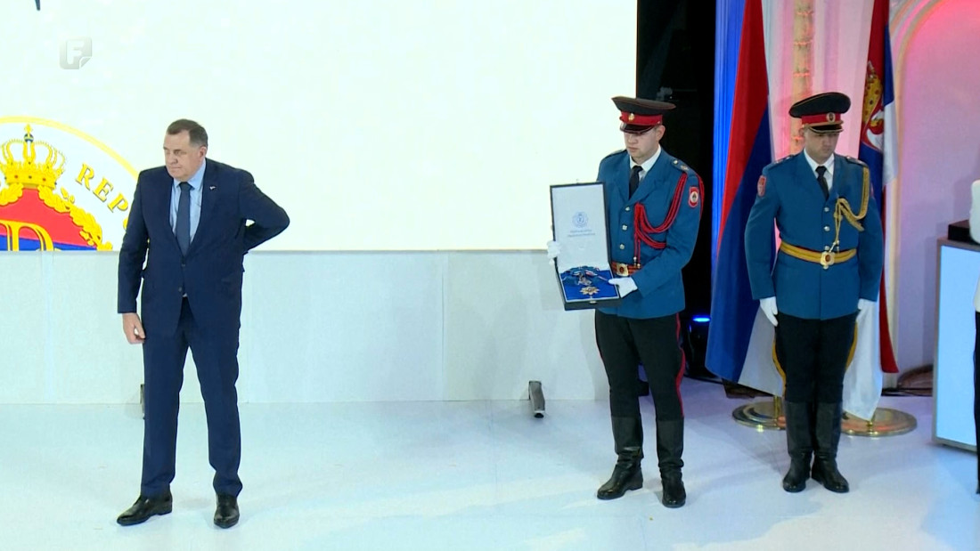 Evropska unija osudila Dodikovo odlikovanje Putina, upozorili na posljedice