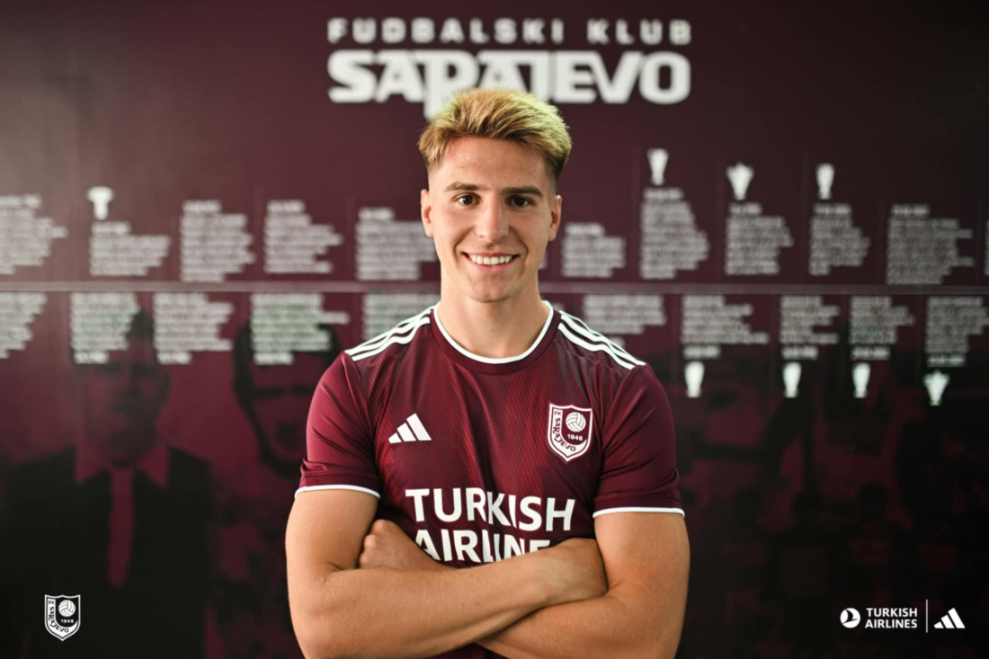 Bordo tim investira u budućnost: Nermin Mujkić vezan za FK Sarajevo do 2028