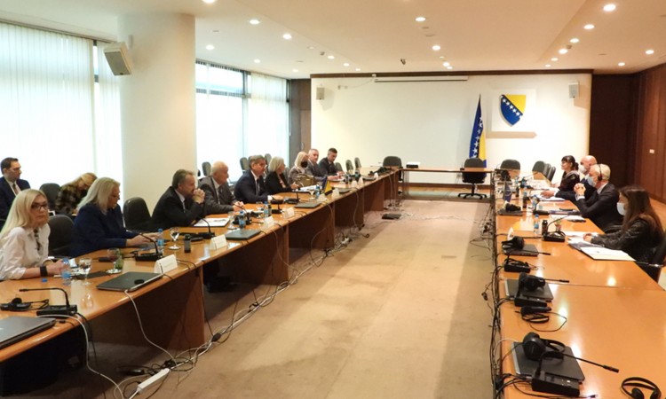 Članovi kolegija oba doma PSBiH s Poirelom o izmjenama izbornog zakonodavstva