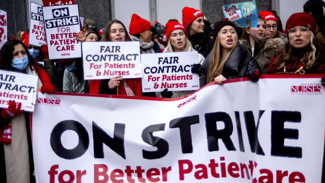 SAD: Više od 7.000 medicinskih sestara štrajkuje u New Yorku