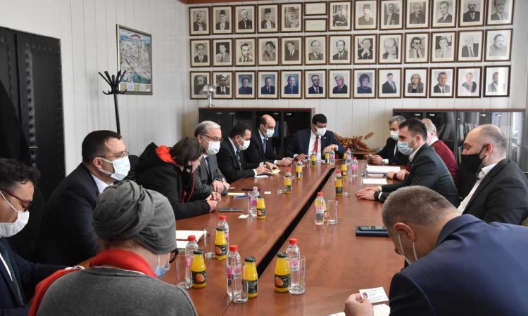 Delić sa delegacijom Generalne direkcije šumarstva Turske