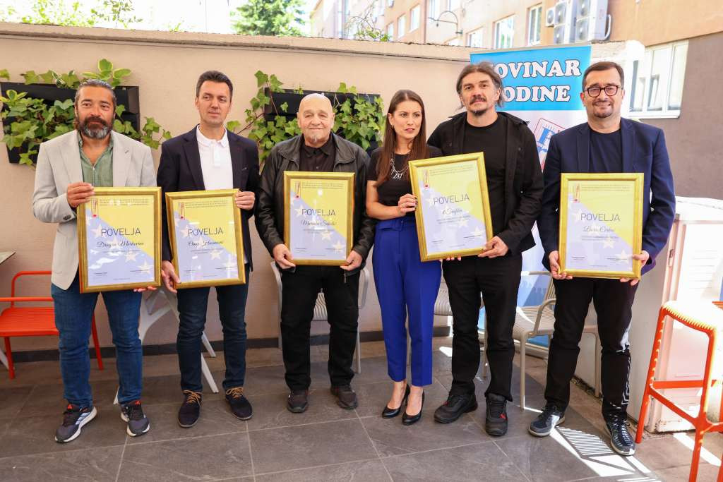 Dodijeljena priznanja Društva novinara BiH – Dragan Markovina novinar godine za 2025.