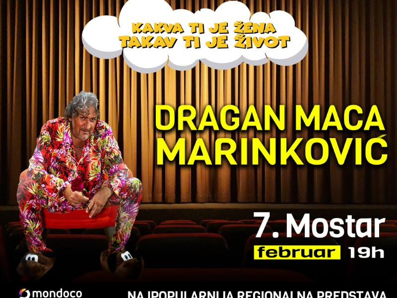 Narodno pozorište u Mostaru: sutra hit komedija ,,Kakva ti je žena,takav ti je život".