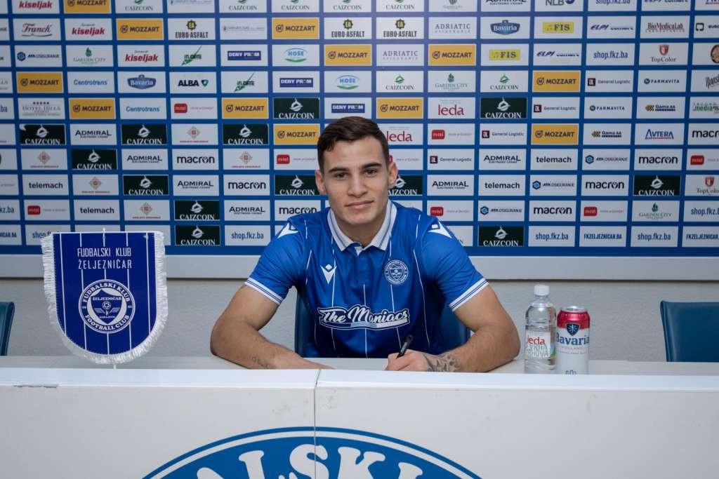 Željezničar potpisao ugovor s mladim bh. reprezentativcem