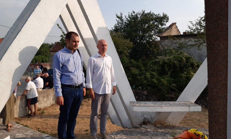 Povodom Dana logoraša općine Stolac potpredsjednik Dunović boravio u ovom gradu