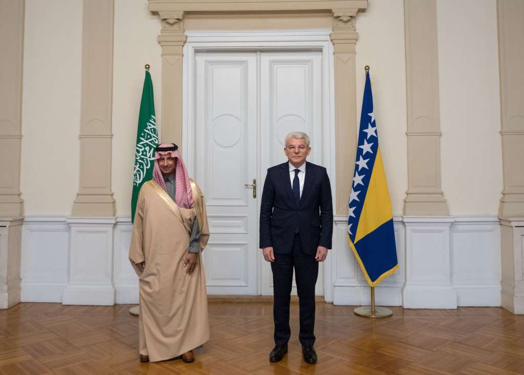 Džaferović i Al-Khateeb razgovarali o ekonomskoj saradnji, s naglaskom na oblast turizma