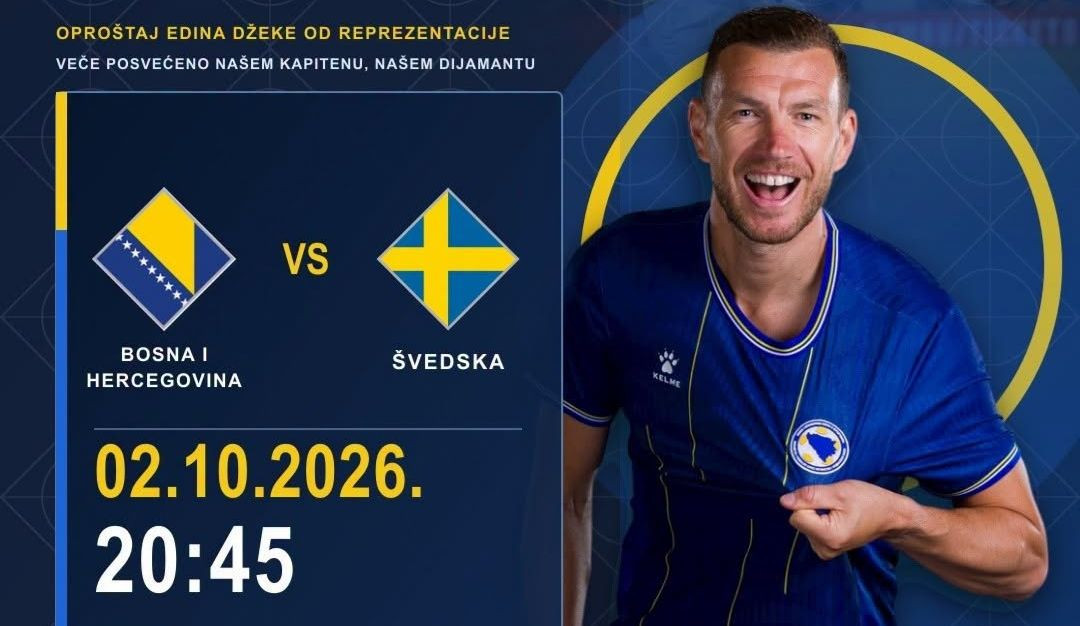 Barbarez izabrao prvih 11, Džeko počinje meč