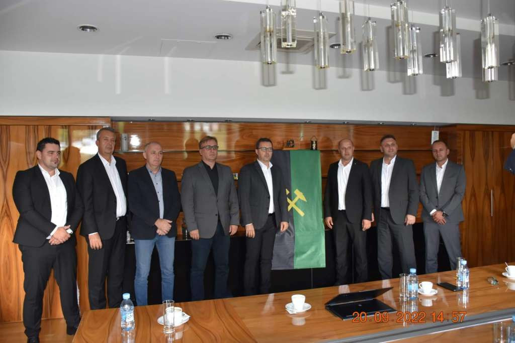 Džindić u Rudniku Banovići: Odlični rezultati, snabdijevanje domaćinstava povećano za 50 posto