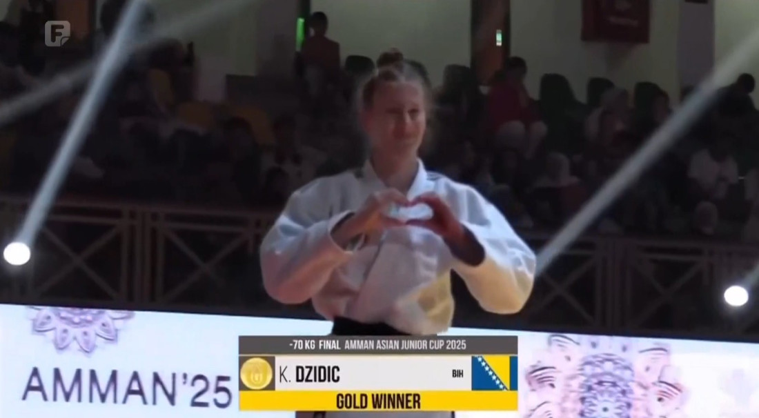 Tri zlata za BiH: Juniorska džudo reprezentacija briljirala na Azijskom kupu
