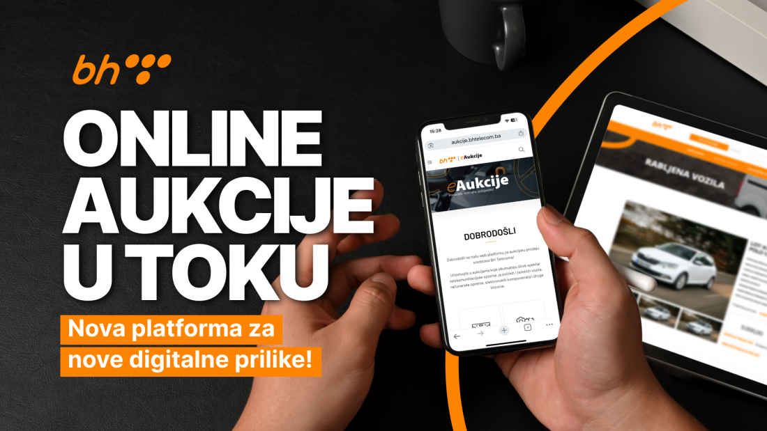 BH Telecom pokrenuo platformu za e-aukcije rashodovane imovine: Prvi javni poziv obuhvata vozila za reciklažu, dijelove kao i potpuno operativna vozila