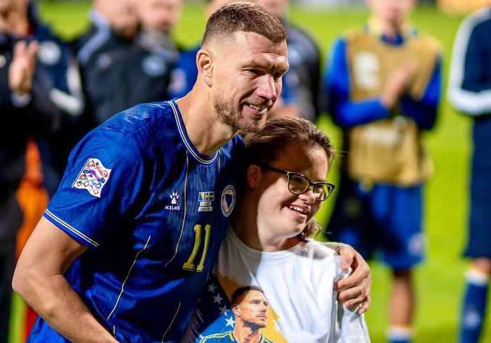 Edin Džeko uputio poruku Edni Šunjić