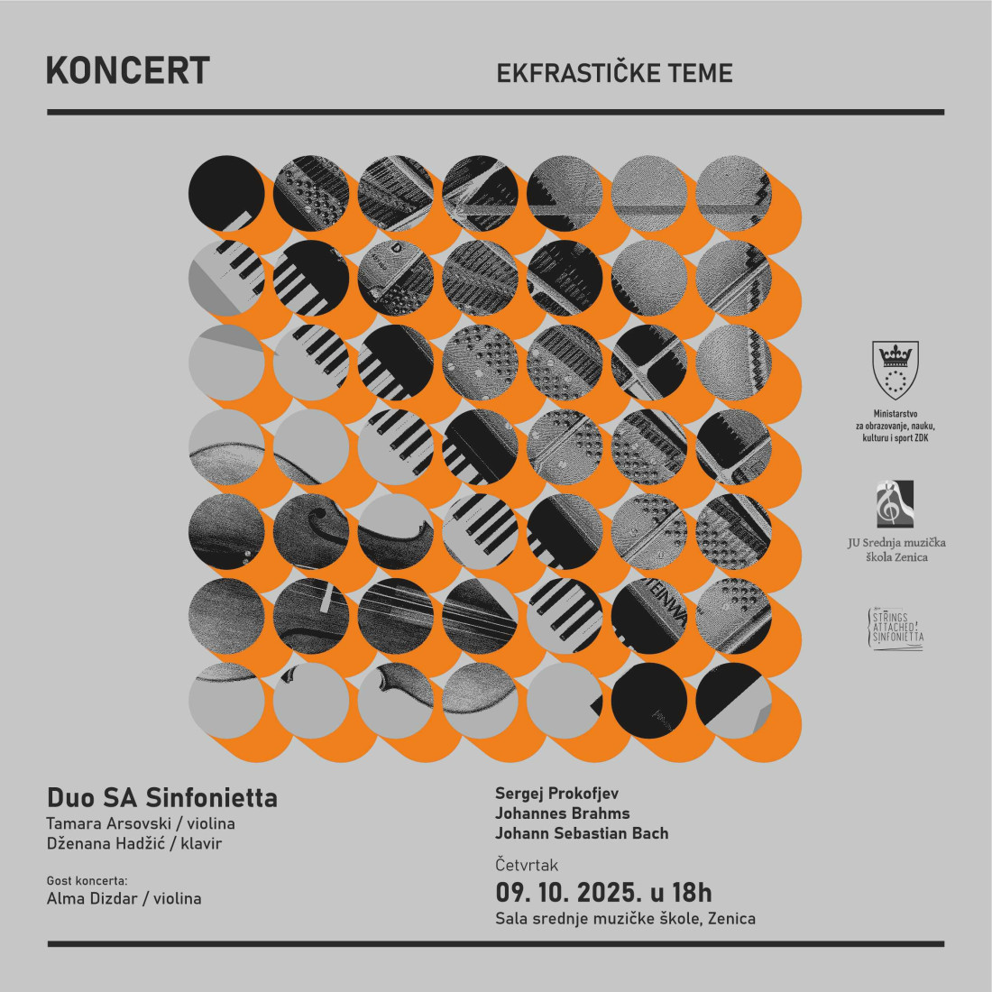 Koncert „Ekfrastičke teme“ u Zenici