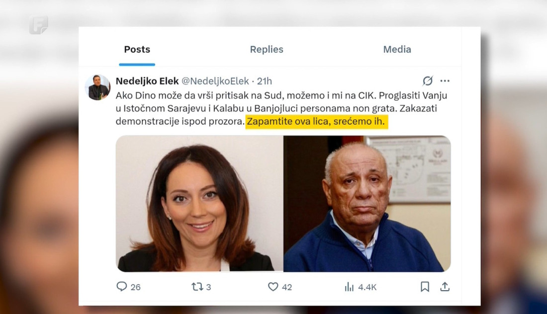 SIPA-i proslijeđena prijava protiv Nedeljka Eleka