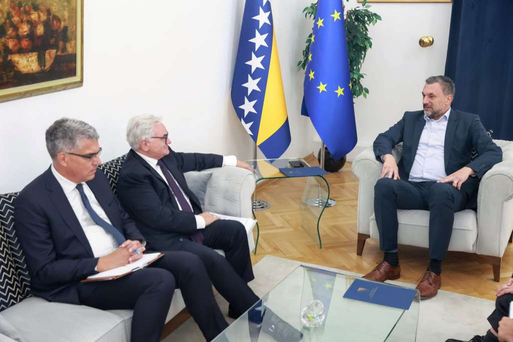 Konaković primio u nastupnu posjetu novoimenovanog ambasadora SR Njemačke u BiH