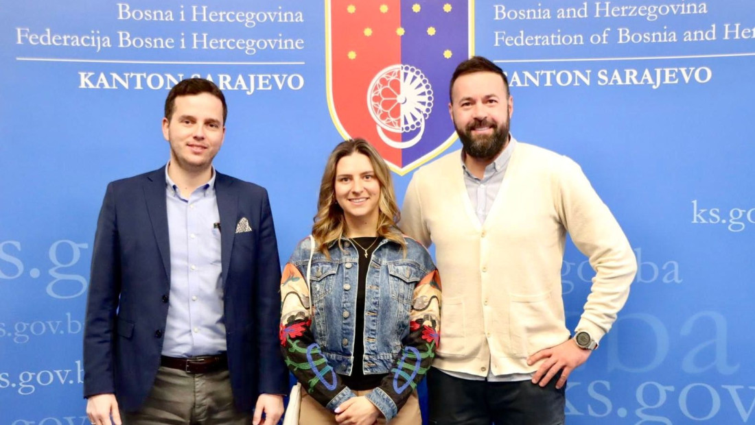 Historijski olimpijski uspjeh: Najbolja bh. skijašica Elvedina Muzaferija na prijemu kod Magode i Uka