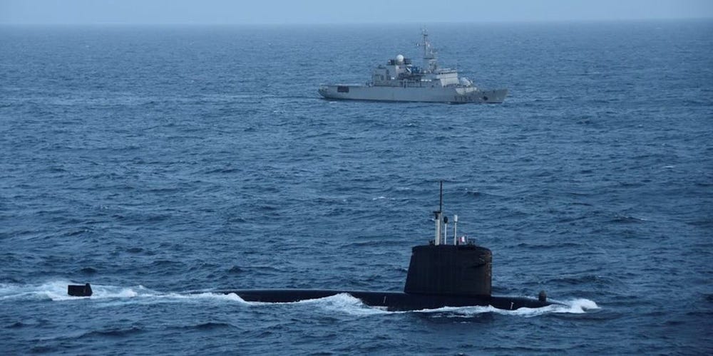 Francuska nuklearna podmorica u Južnom kineskom moru