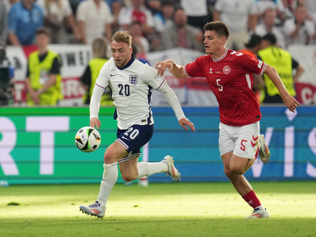 Danska i Engleska remizirali 1:1