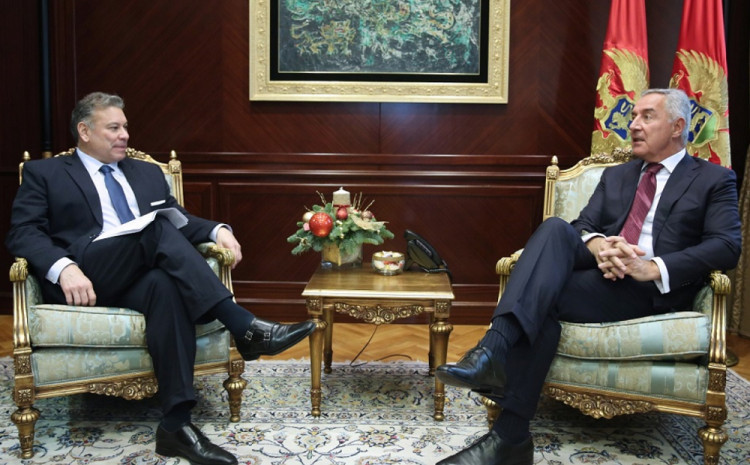 Escobar i Đukanović zabrinuti za funkcionalnost države u uslovima kada Crna Gora nema Ustavni sud i Vladu