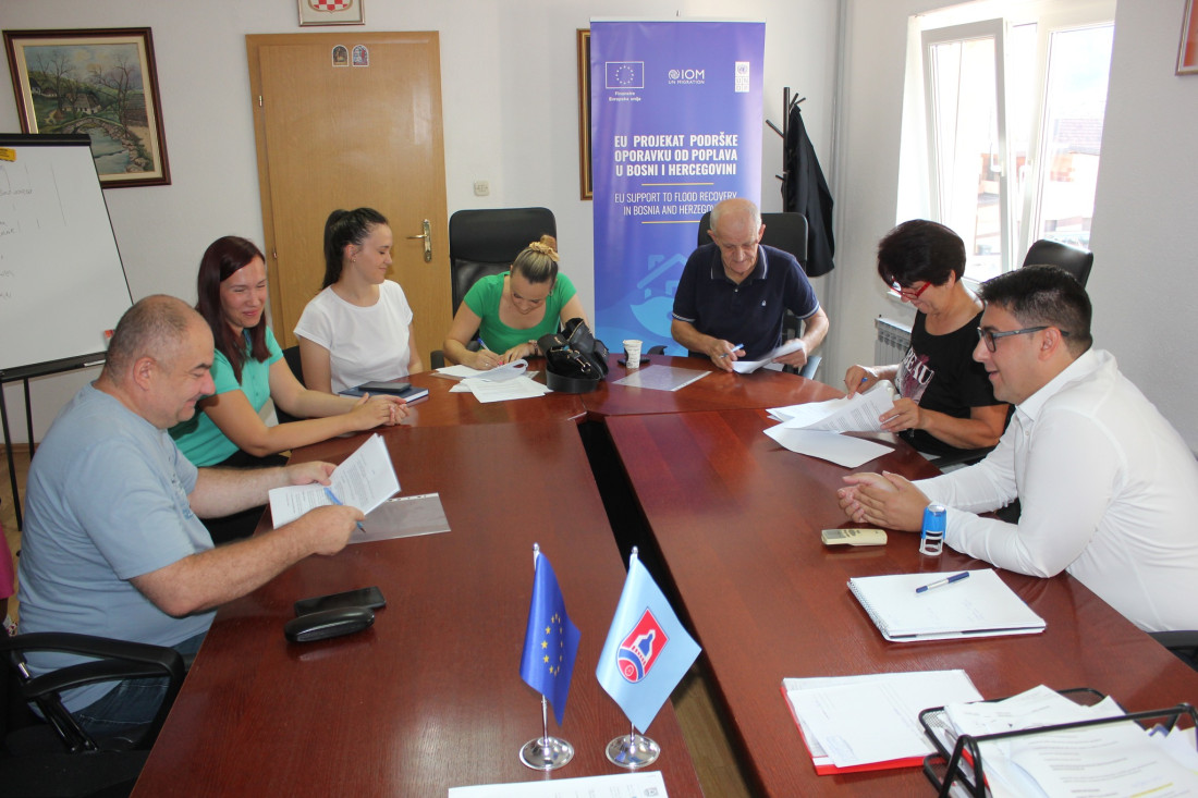 EU projekt podrške oporavku od poplava u BiH: Potpisani ugovori o sanaciji oštećenih kuća