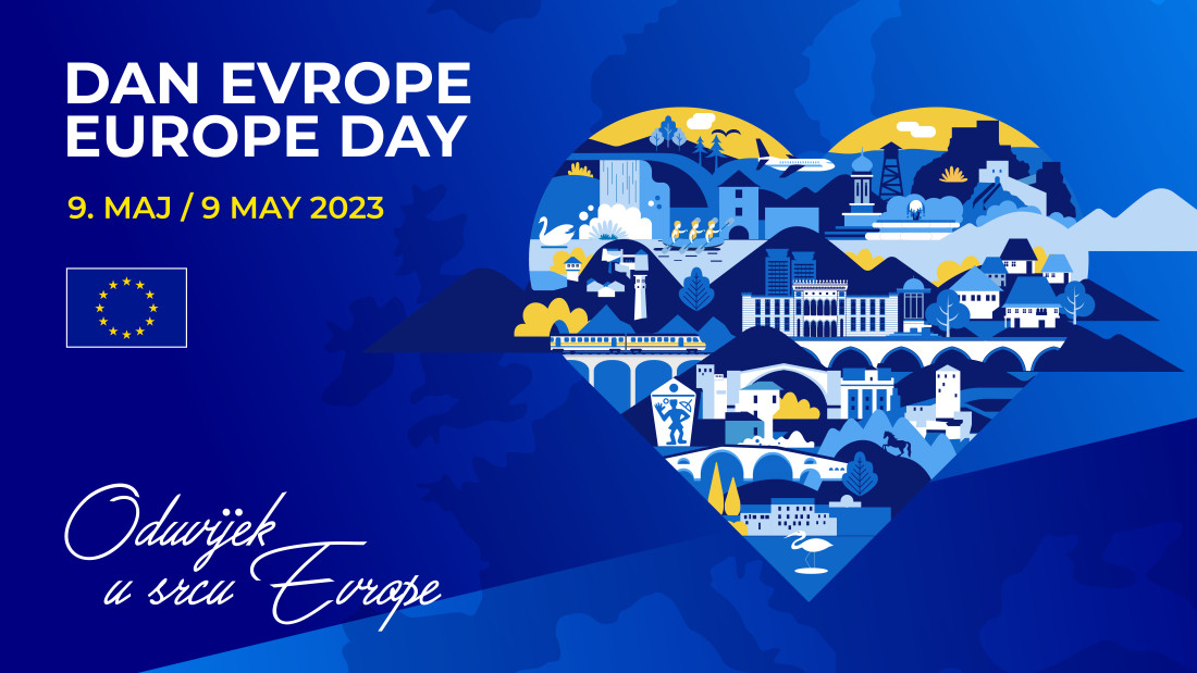 Obiljezavanje Dana Evrope 2023: BiH oduvijek u srcu Evrope