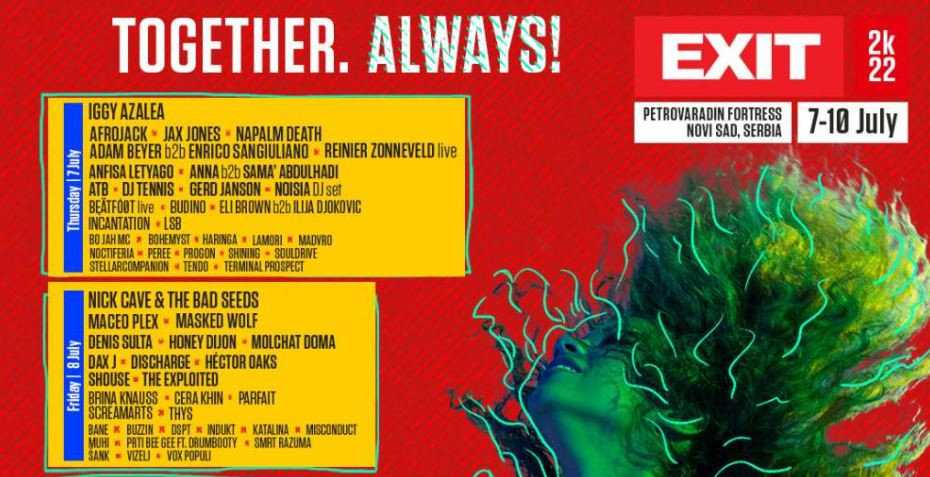 Novi Sad: Prvog dana Exita zaplijenjeno više od 6 kilograma droge