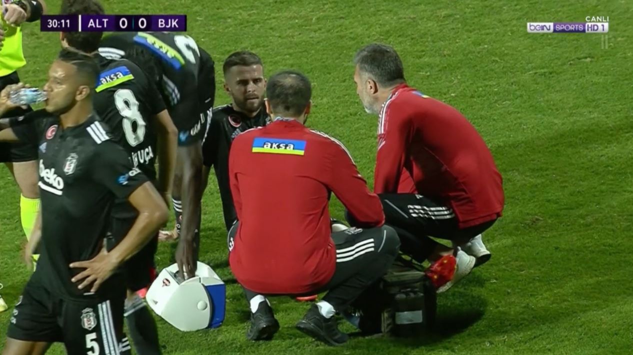 Miralem Pjanić zbog povrede je zamijenjen na meču 7. kola Super lige