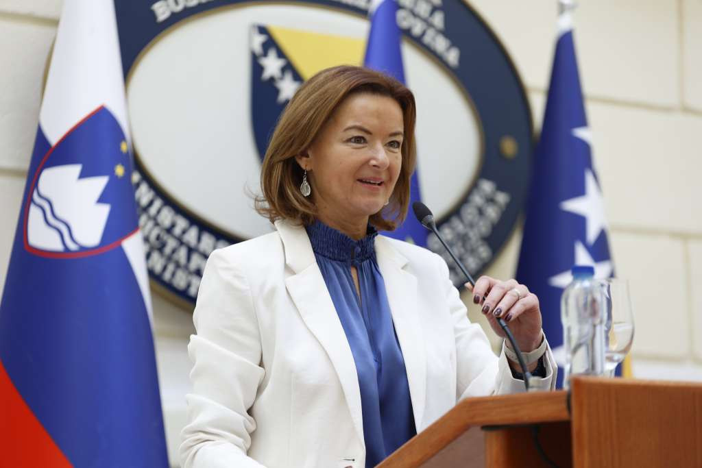 "Slovenija želi da Bosna i Hercegovina ostane na evropskom putu"