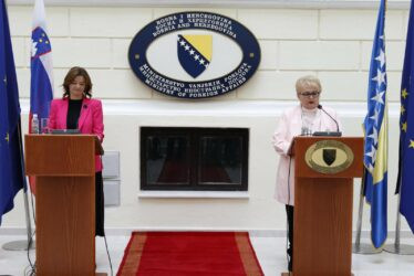 Tanja Fajon pozvala vlasti BiH da ubrzaju rad na ispunjenju uvjeta za nastavak puta ka članstvu u Evropskoj uniji