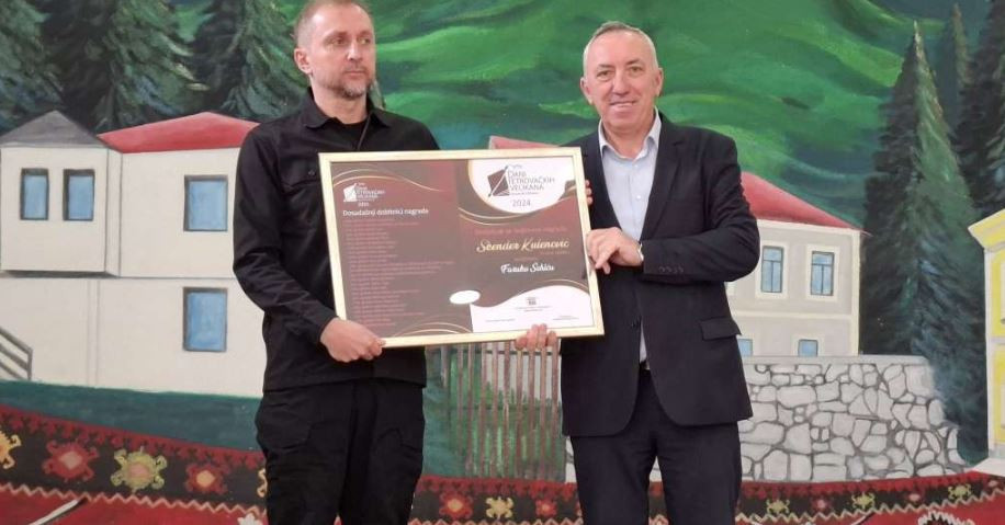 Faruk Šehić dobitnik nagrade "Skender Kulenović"