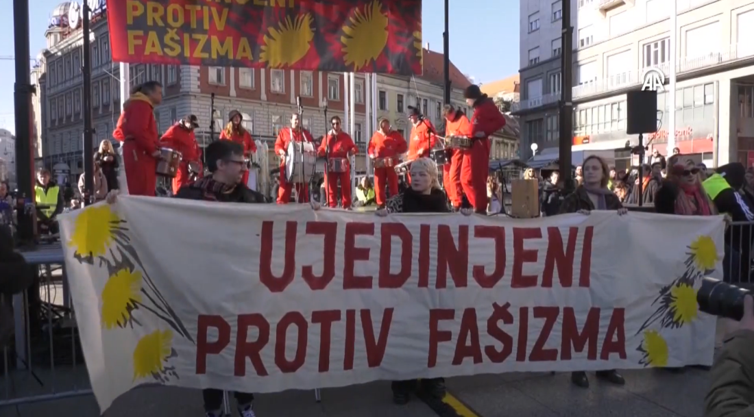 U četiri hrvatska grada prosvjedni marševi 'Ujedinjeni protiv fašizma'