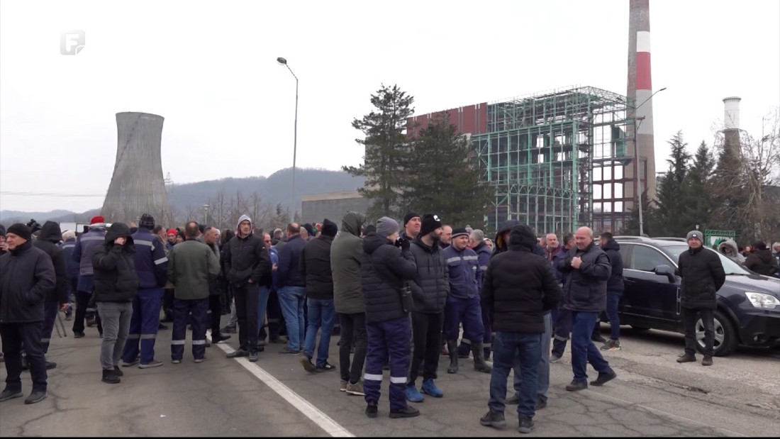 Protestovali radnici RiTE Ugljevik: Neisplaćene plate, sporna koncesija i veliki dugovi preduzeća