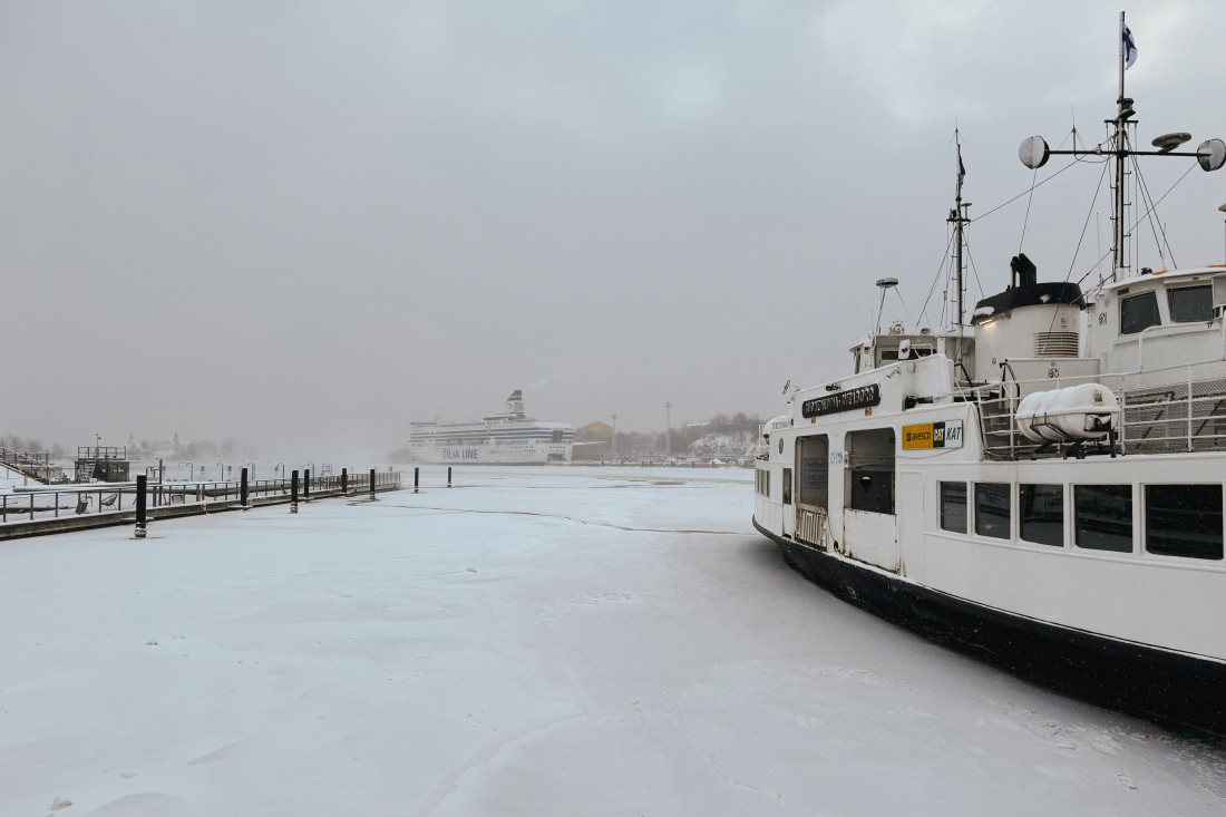 Finska okovana ledom