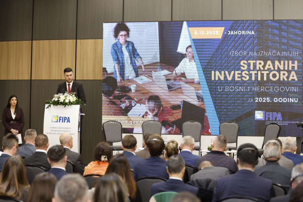 FIPA: Dodijeljena priznanja najznačajnijim stranim investitorima u Bosni i Hercegovini