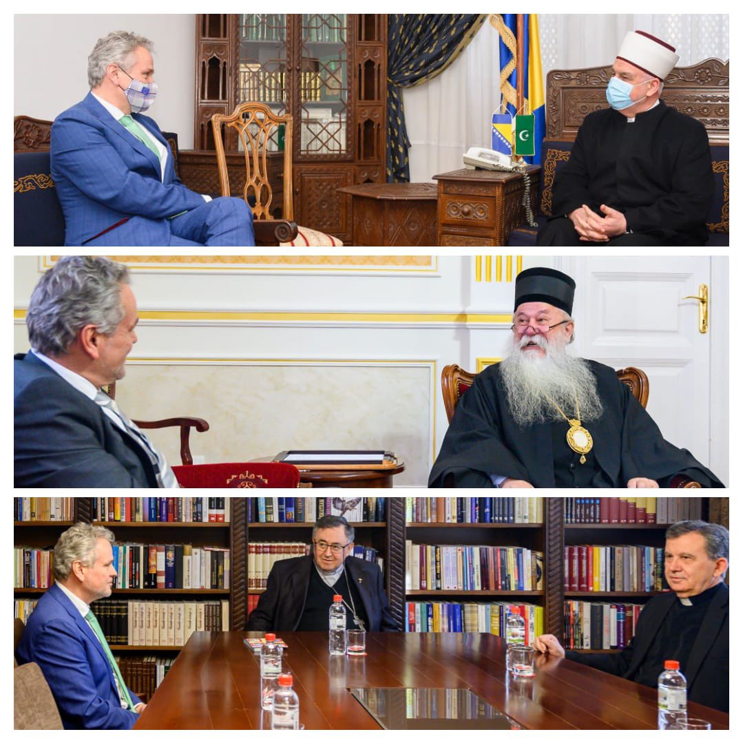 Sattler se sastao sa vjerskim liderima u BiH